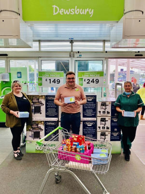 Mask donation to care homes  | Asda Dewsbury