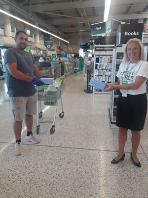 Face mask donation  | Asda Barry