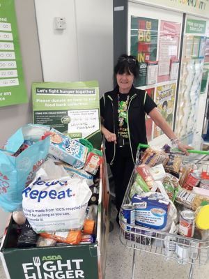 Foodbank support from generous customers | Asda Huddersfield