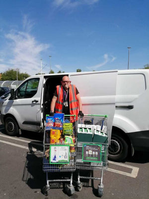 Donation to our foodbank | Asda Luton