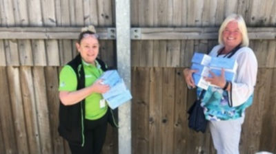 Face mask donation | Asda Stenhousemuir