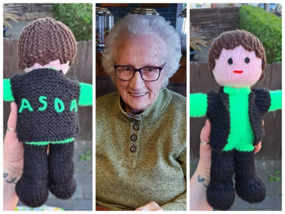 Knitted heroes at Asda Sutton-in-Ashfield! | Asda Sutton in Ashfield