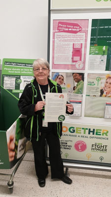 Thank you food bank volunteers  | Asda Hereford