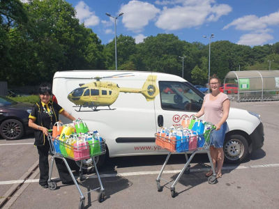 Donation to air ambulance | Asda Huddersfield