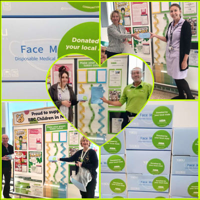 Face mask donation | Asda Plymouth