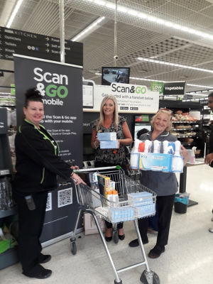 Donation to care home | Asda Peterborough