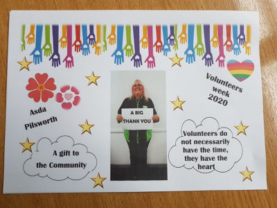 Volunteers' Week thanks | Asda Pilsworth