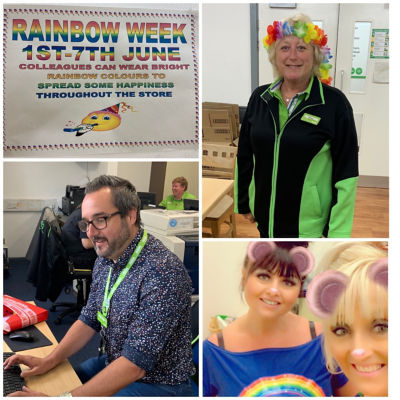 Rainbow Week at Asda Sittingbourne  | Asda Sittingbourne