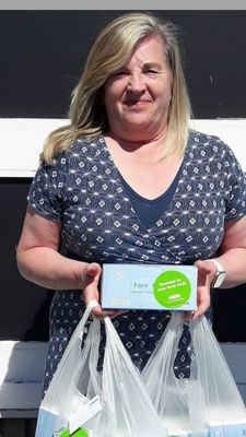 Face mask donation | Asda Middleton Park