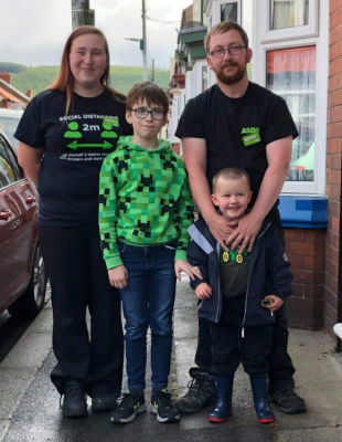 Christine and Rob from Asda Middlesbrough have been reunited with their family