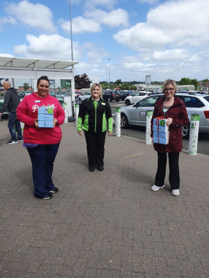 Face mask donation | Asda Kilmarnock