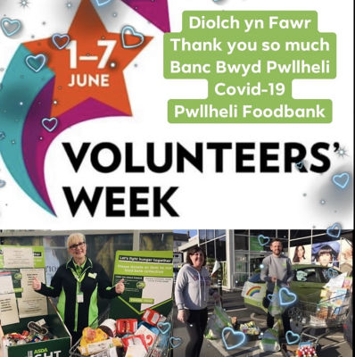 Volunteers' Week thank you | Asda Pwllheli