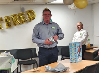 Store manager Ian retires after 38 years with Asda | Asda Tamworth