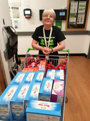 Food bank donation from Asda Hereford  | Asda Hereford
