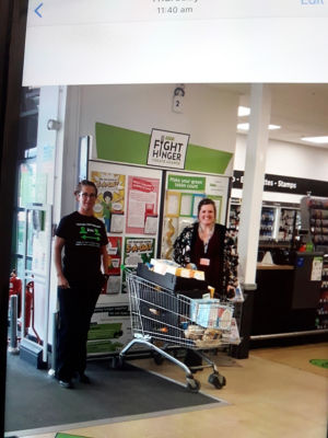 Donation of food to Mendip Green School | Asda Weston-super-Mare