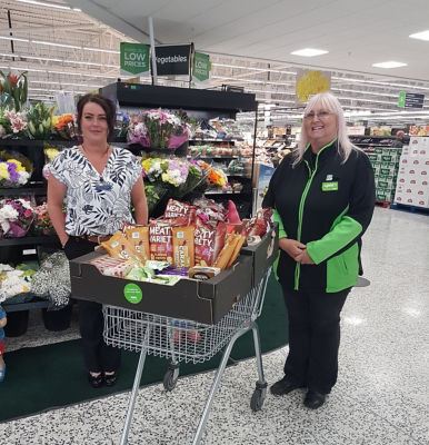 Regency care home donation | Asda Pilsworth