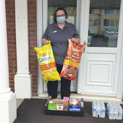 Donation to care workers | Asda Spennymoor