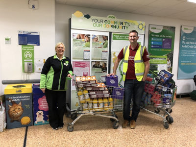Donation to Derby food forum network | Asda Derby