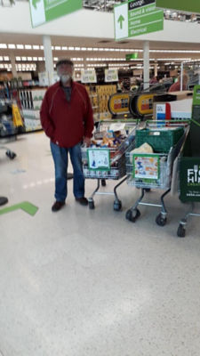 Donation to food bank | Asda Queslett