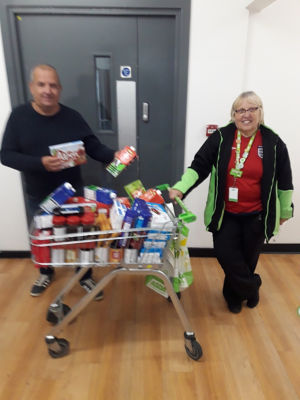 Donation to White Feather Project  | Asda Thornaby