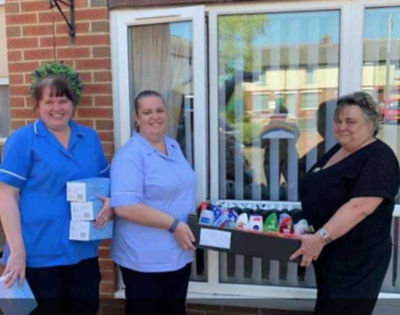 Chilton Care Home donation | Asda Spennymoor
