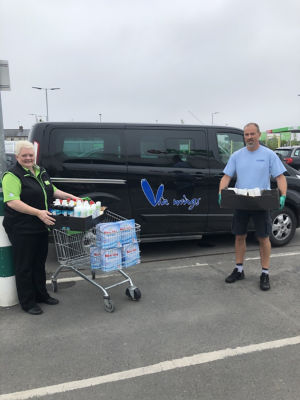 Via Wings charity donation   | Asda Portadown