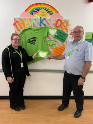 Celebration for Jordan | Asda Portadown