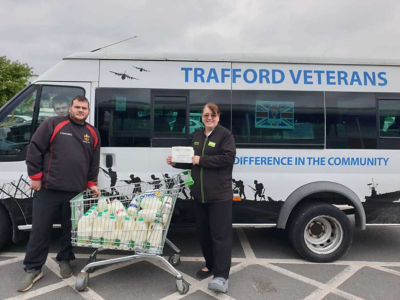 Donation to Trafford Veterans  | Asda Trafford Park