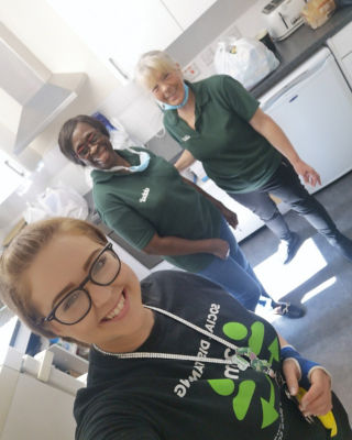 Delivering essential items to a local residential home | Asda Barking