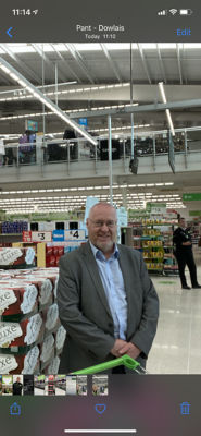 Donation to Bedlinog and Trelewis Foodbank  | Asda Merthyr Tydfil