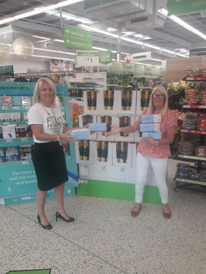 Face mask donation to Cartref Porthceri Care Home | Asda Barry