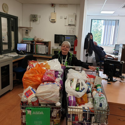 Hereford Food Bank donation | Asda Hereford