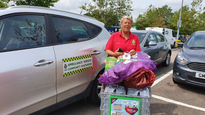 Goodies for first responders | Asda Greenhithe