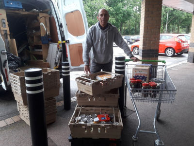 Newport Foodbank collection thanks | Asda Newport