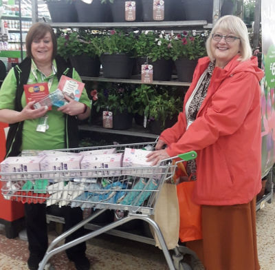 Cramlington Foodbank donation | Asda Cramlington