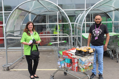 Bolton store food donation to the Eden Boys' School.   | Asda Bolton