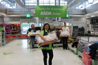 Donating to Baby Basics Bolton & Bury charity  | Asda Bolton