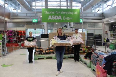 Donating to Baby Basics Bolton & Bury charity  | Asda Bolton