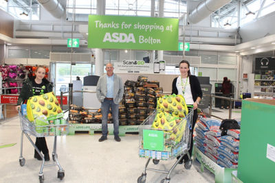 Bolton, Burnden Park and Farnworth stores food donation to Urban Outreach charity.    | Asda Bolton