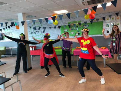Longwell Green superheroes! | Asda Longwell Green