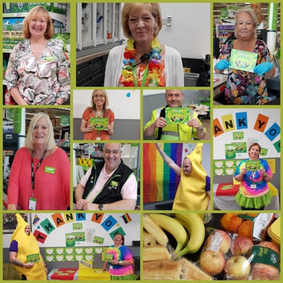 Rainbow Day for amazing colleagues | Asda Tonypandy