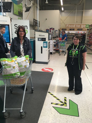 Mavern House Care Home donation | Asda Melksham