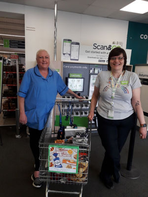Donation to Golborne House  | Asda Golborne