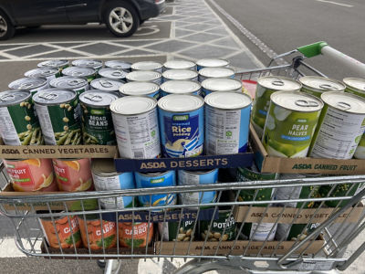 The Need Project food bank donation | Asda Biggleswade