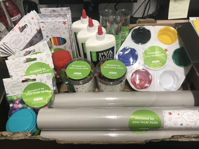 Craft supplies for Little Gems Preschool  | Asda Gillingham