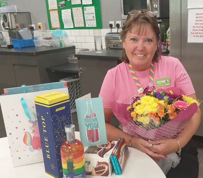 Speechless with my gifts from colleagues | Asda Newport Isle of Wight
