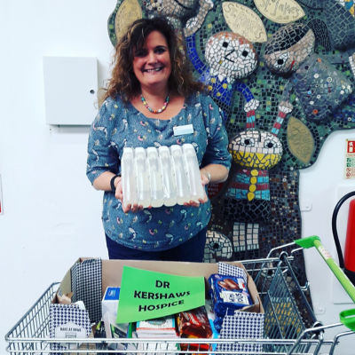 Donations to Dr Kershaw's Hospice and North Manchester Hospital | Asda Shaw