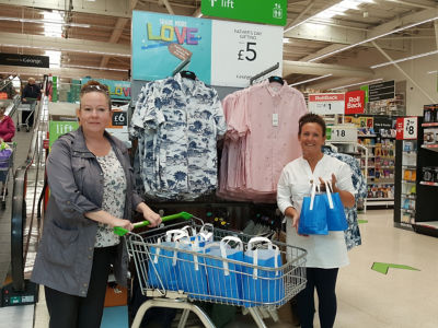 Donation to David Walker Gardens Care Home | Asda Toryglen