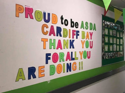 Thank you to our colleagues | Asda Cardiff Bay