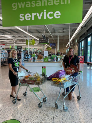 Donation to our local hospital | Asda Barry